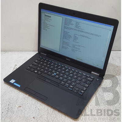 Dell Latitude E7470 Intel Core i5 (6200U) 2.30GHz-2.80GHz 2-Core CPU 14-Inch FHD Laptop