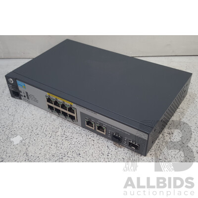 HP (J9562A) 2915-8G PoE 8-Port Gigabit Ethernet Switch