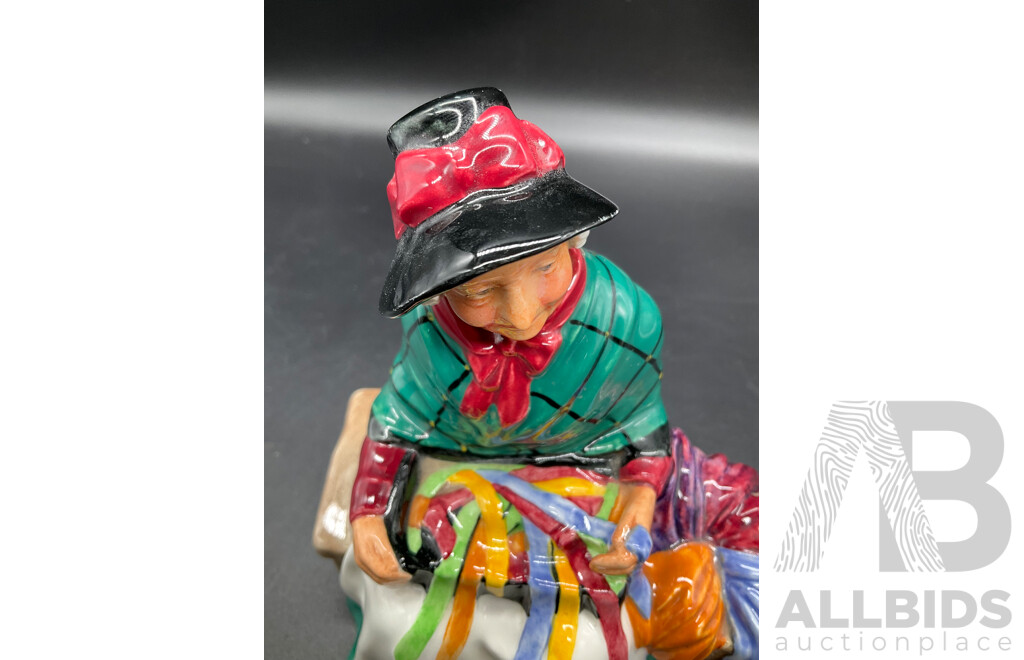 Royal Doulton Figurine - SILKS and RIBBONS HN2017