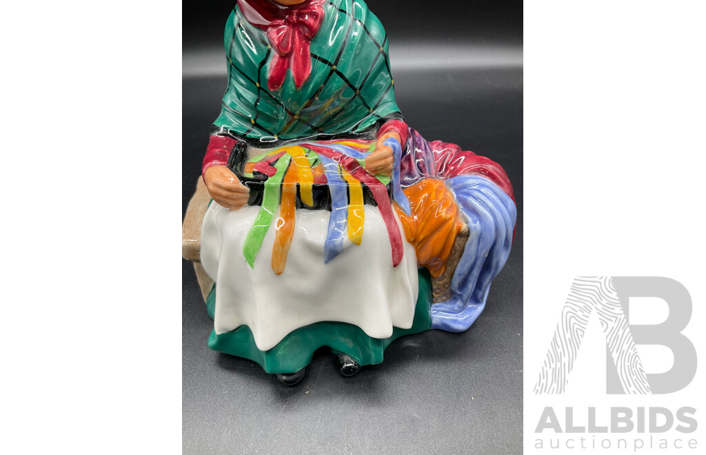 Royal Doulton Figurine - SILKS and RIBBONS HN2017