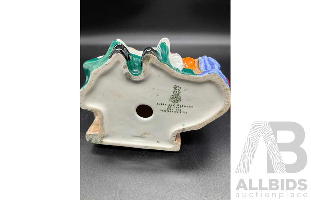 Royal Doulton Figurine - SILKS and RIBBONS HN2017