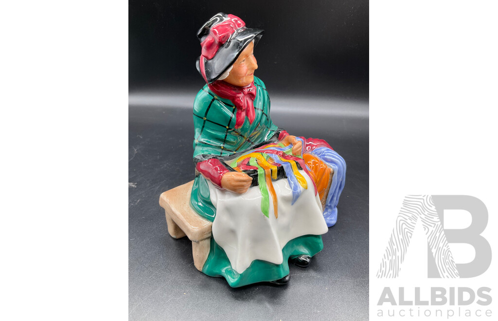 Royal Doulton Figurine - SILKS and RIBBONS HN2017