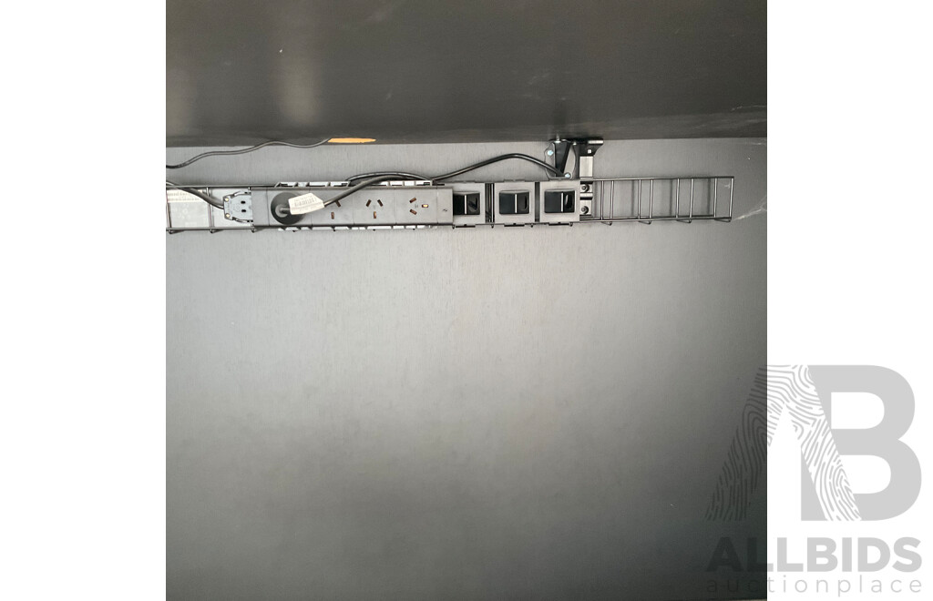 Modern Marble Top Reception Desk