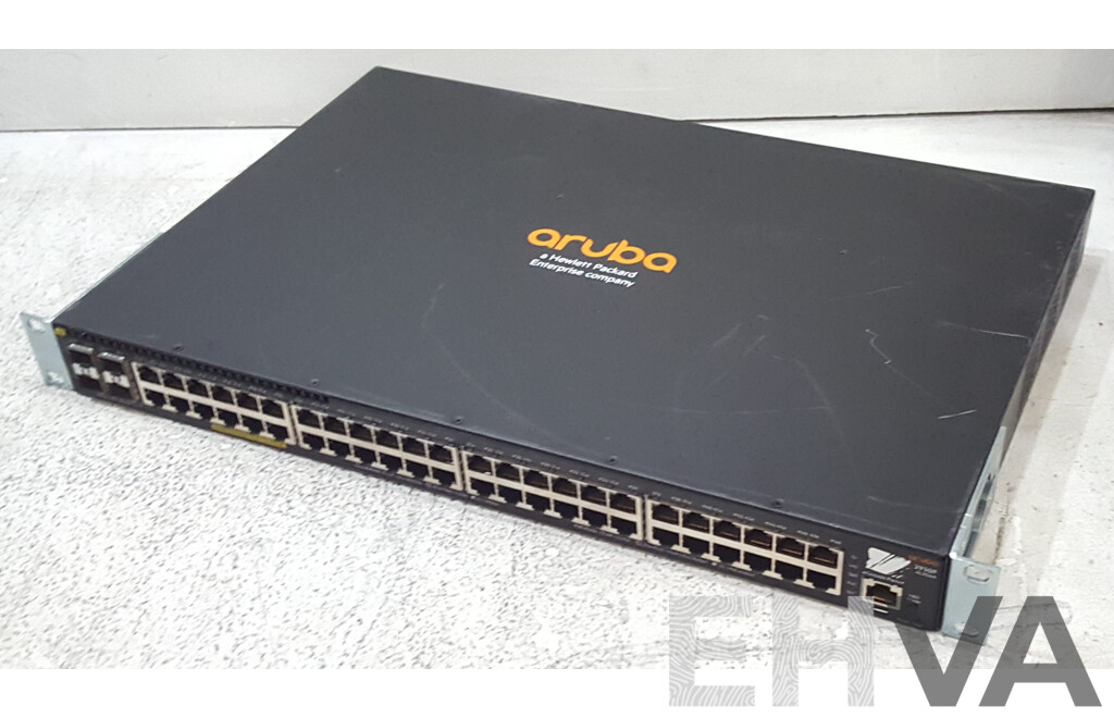 HP Aruba (JL256A) 2930F 48-Port Gigabit PoE+ Switch