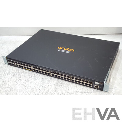 HP Aruba (JL256A) 2930F 48-Port Gigabit PoE+ Switch