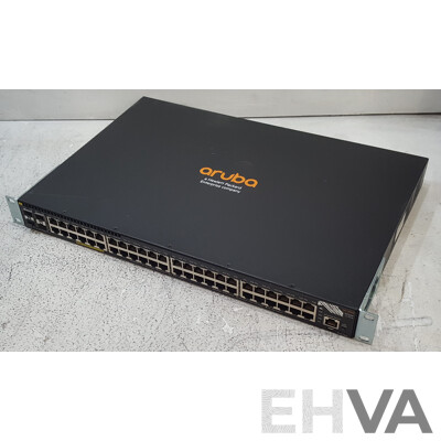 HP Aruba (JL256A) 2930F 48-Port Gigabit PoE+ Switch