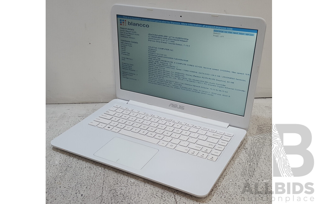 ASUS (F402B) AMD A9 (9400) Radeon R5, 5 Compute Cores 2C+3G 2.40GHz CPU 14-Inch Laptop