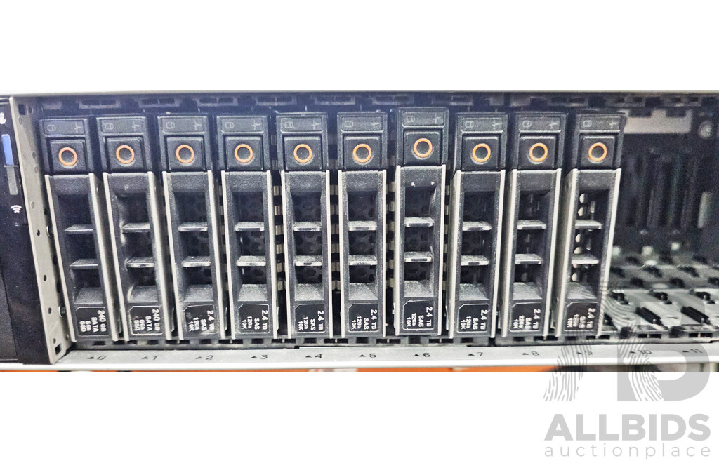 Dell EMC PowerEdge R740 Dual Intel Xeon GOLD (5118) 2.30GHz-3.20GHz 12-Core CPU 2RU Server W/ 192GB DDR4
