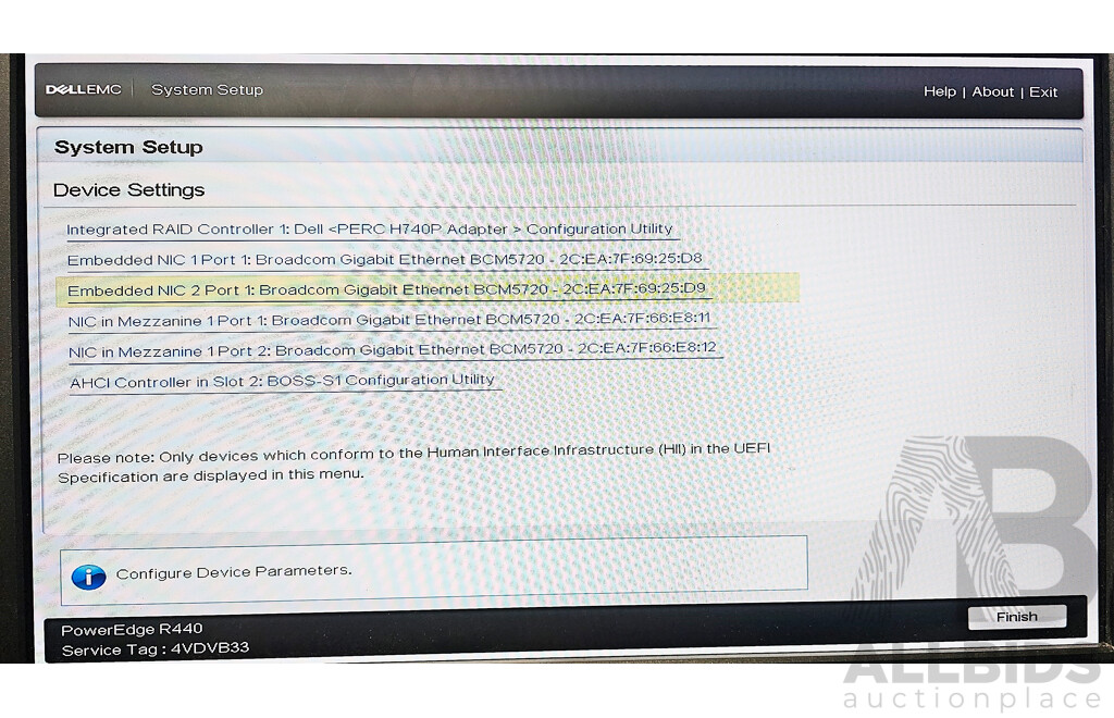Dell EMC PowerEdge R440 Intel Xeon SILVER (4208) 2.10GHz-3.20GHz 8-Core CPU 1RU Server W/ 96GB DDR4