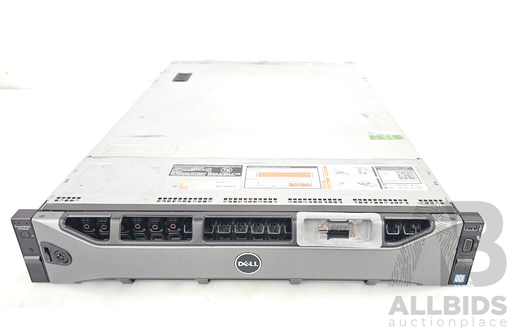 Dell PowerEdge R730xd Intel Xeon (E5-2620 V3) 2.40GHz-3.20GHz 6-Core CPU 2RU Server