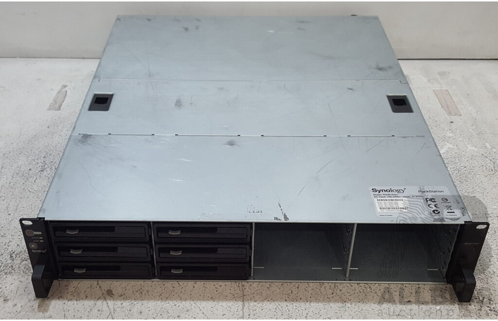 Synology (RS3614xs+) 12-Bay SAS Hard Drive Array w/ 24TB of Total Storage