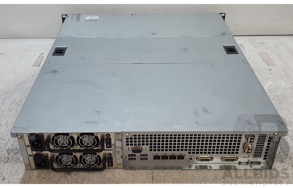 Synology (RS3614xs+) 12-Bay SAS Hard Drive Array w/ 24TB of Total Storage