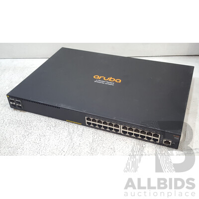 Aruba (JL255A) 2930F 24-Port Gigabit PoE+ Switch