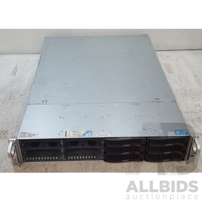 Xenon Radon Duo R1470 Dual Intel Xeon (E5-2620 v2) 2.10GHz-2.60GHz 6-Core CPU 2RU Server w/ 32GB DDR3