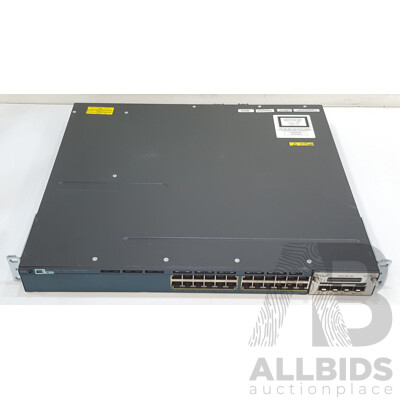Cisco (WS-C3560X-24T-E) Catalyst 3560-X Series 24-Port Gigabit Ethernet Switch