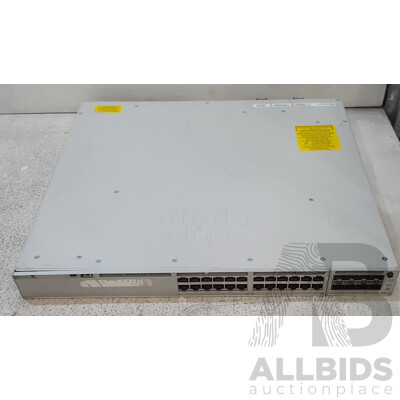 Cisco (C9300-24T-E) Catalyst 9300 24 24-port Gigabit Ethernet Switch