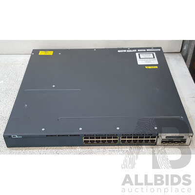 Cisco (WS-C3560X-24T-E) Catalyst 3560-X Series 24-Port Gigabit Ethernet Switch