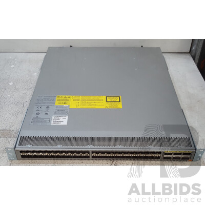 Cisco Nexus (N9K-C9372PX-E) 48-Port 1/10G SFP+ Switch
