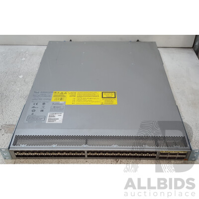 Cisco Nexus (N9K-C9372PX-E) 48-Port 1/10G SFP+ Switch