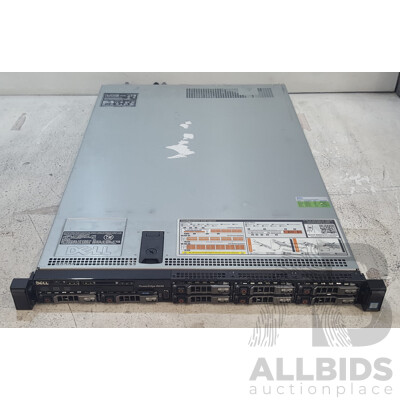 Dell PowerEdge R630 Dual Intel Xeon (E5-2620 v4) 2.10GHz-3.00GHz 8-Core CPU 1RU Server w/ 256GB DDR4