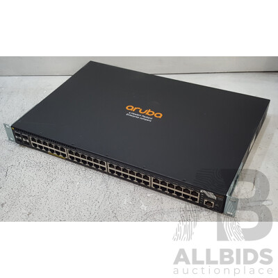 HP Aruba (JL256A) 2930F 48-Port Gigabit PoE+ Switch
