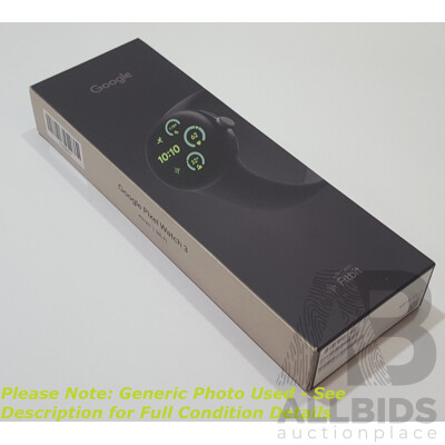 Google (GG3HH) Pixel Watch 3 | 41mm | Wi-Fi *Brand New