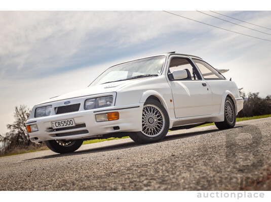 01/1986 Ford Sierra RS Cosworth 2d Coupe Diamond White Turbo 2.0L