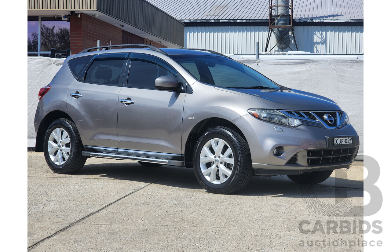10/2012 Nissan Murano ST Z51 MY12 4d Wagon Grey 3.5L