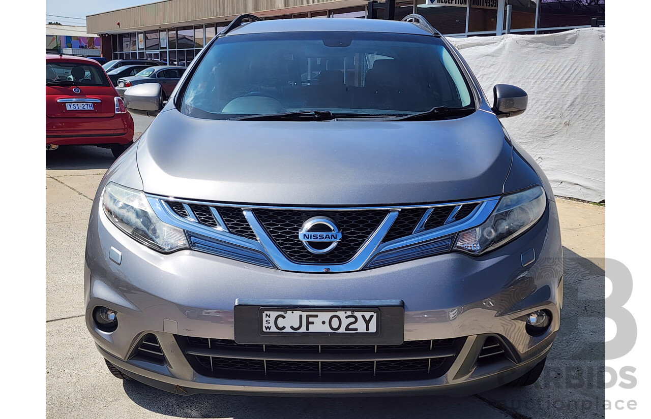 10/2012 Nissan Murano ST Z51 MY12 4d Wagon Grey 3.5L