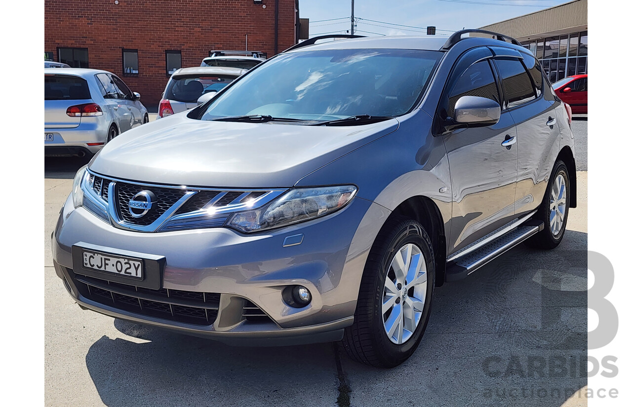 10/2012 Nissan Murano ST Z51 MY12 4d Wagon Grey 3.5L