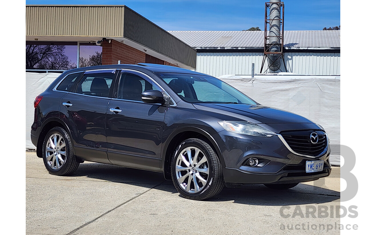 8/2013 Mazda Cx-9 Grand Touring MY13 4d Wagon Grey 3.7L