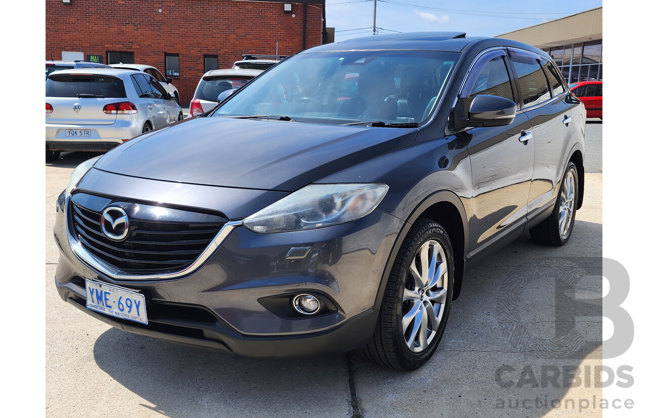 8/2013 Mazda Cx-9 Grand Touring MY13 4d Wagon Grey 3.7L