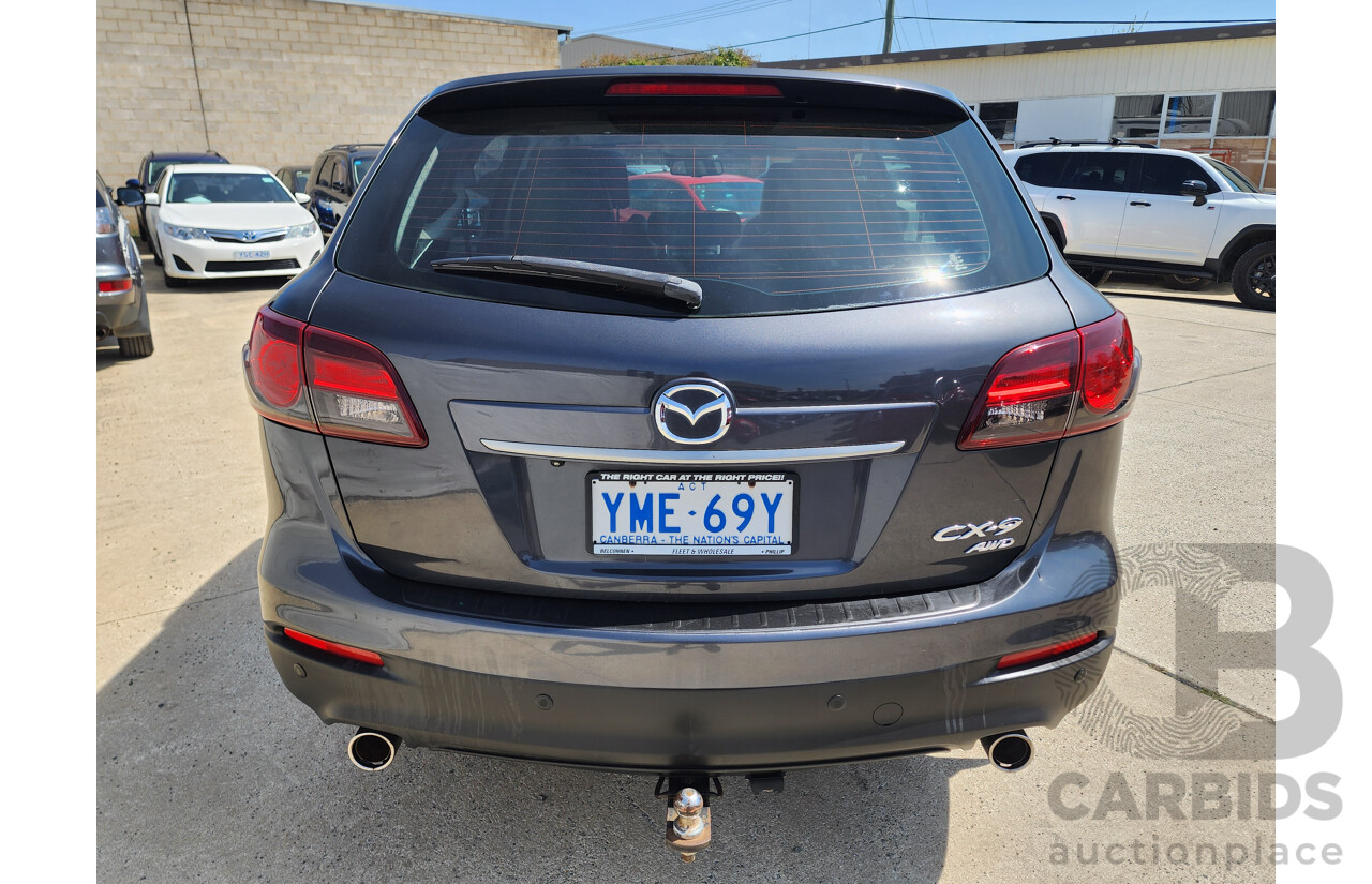 8/2013 Mazda Cx-9 Grand Touring MY13 4d Wagon Grey 3.7L