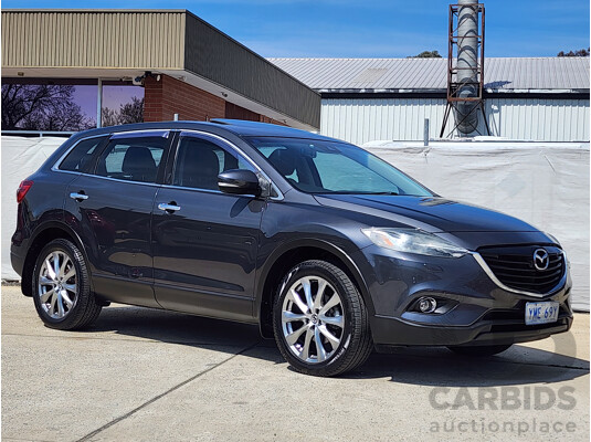 8/2013 Mazda Cx-9 Grand Touring MY13 4d Wagon Grey 3.7L