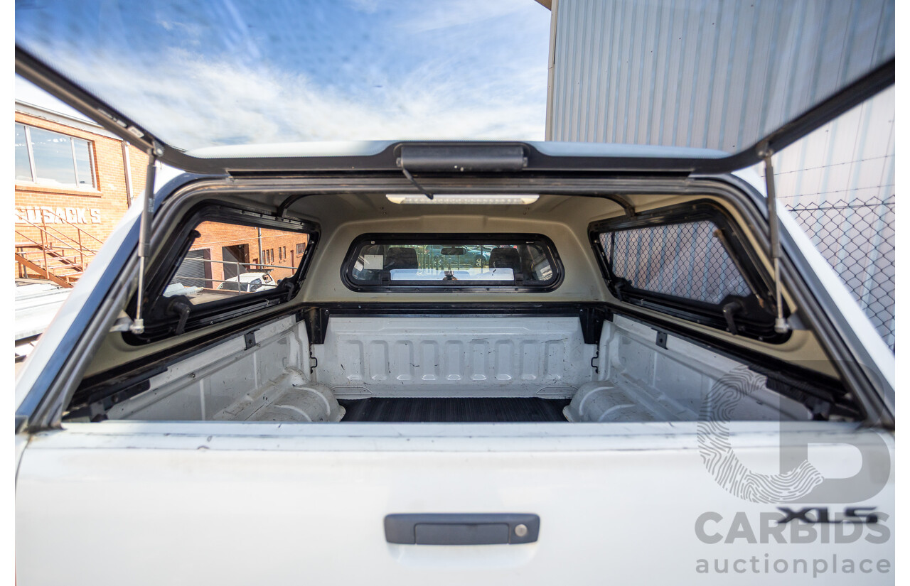 01/2016 Ford Ranger XLS 3.2 (4x4) PX MKII Dual Cab Utility White Turbo Diesel 3.2L