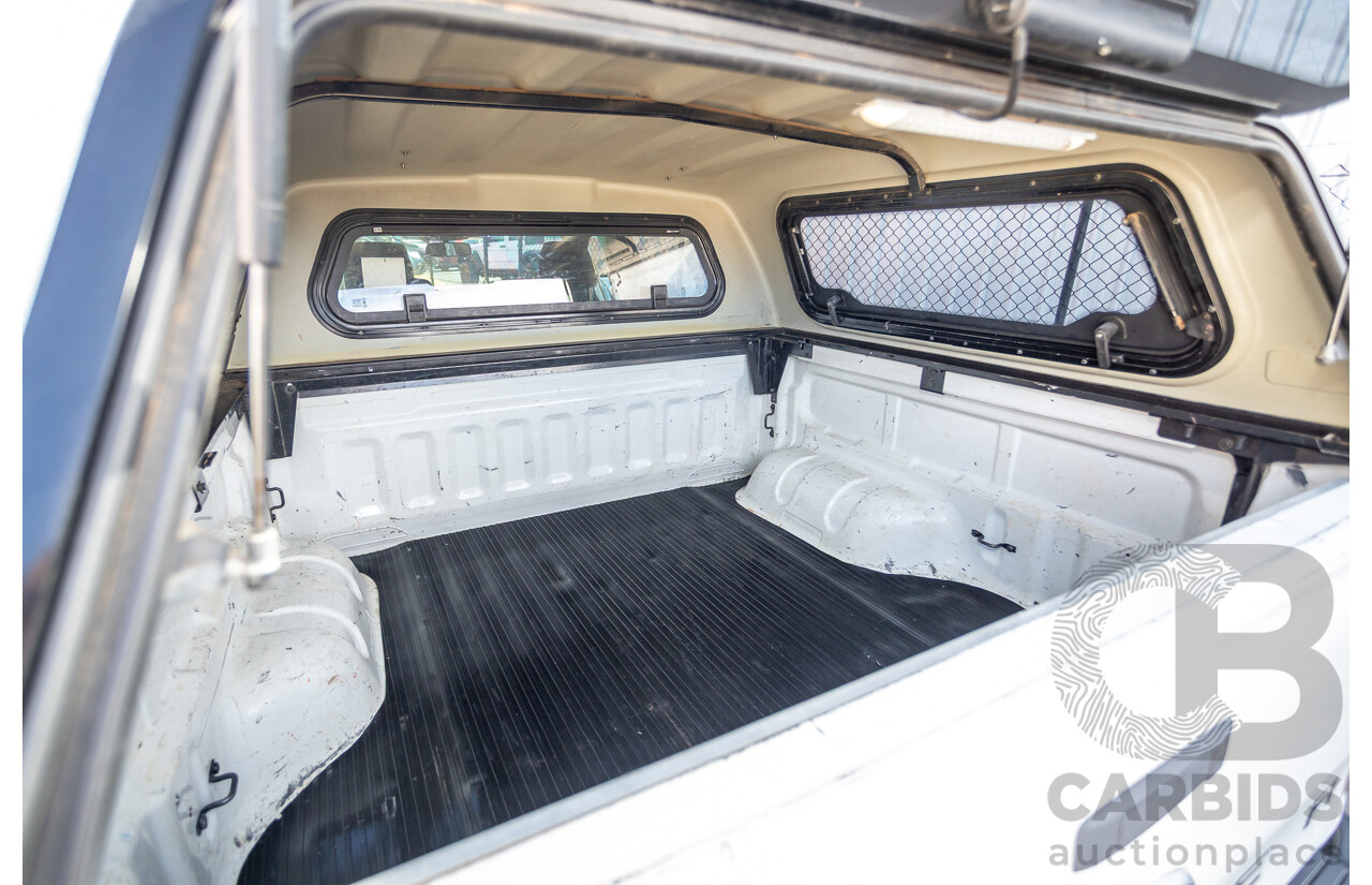 01/2016 Ford Ranger XLS 3.2 (4x4) PX MKII Dual Cab Utility White Turbo Diesel 3.2L