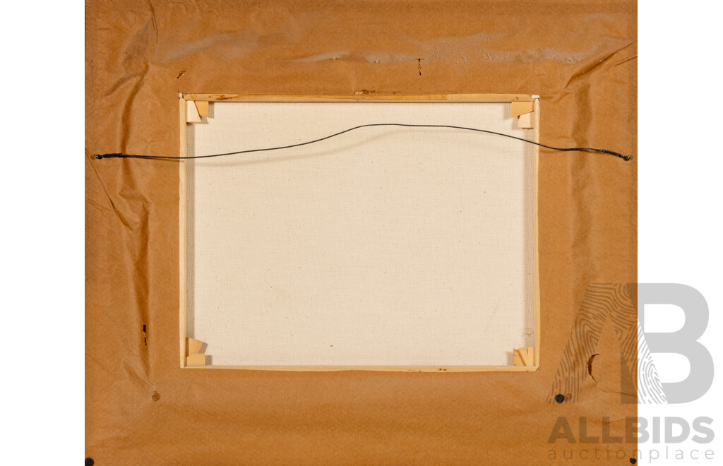 Artist Unknown (20th Century), Falling Leaves, Modern Reproduction Print to Canvas, 56 x 67 cm (frame)