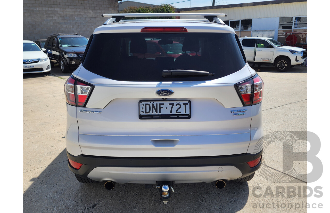 2/2017 Ford Escape ZG Trend 4d Wagon White 1.5L