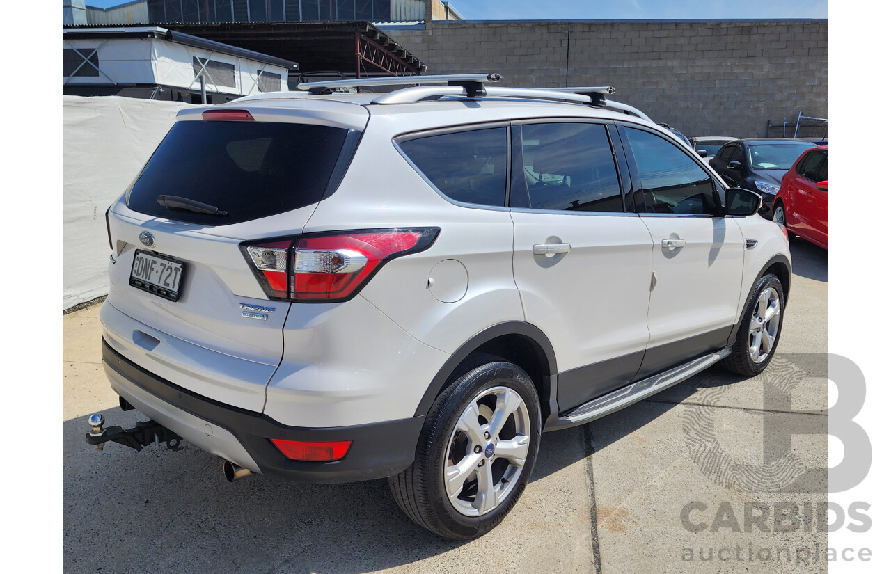 2/2017 Ford Escape ZG Trend 4d Wagon White 1.5L