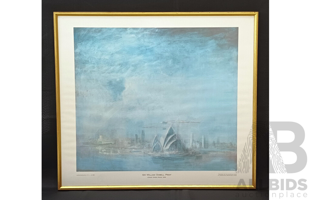 DOBELL, William (1899-1970) 'Sydney Opera House,' 1969. Limited Edition Print 282/850 