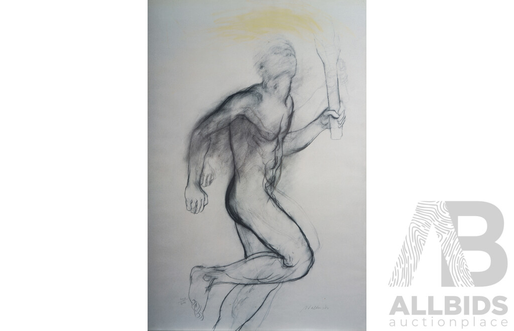 WALTERS, Wesley (1928-2014) 'Spirit of Los Angeles,' 1984. Offset Lithograph 409/460 