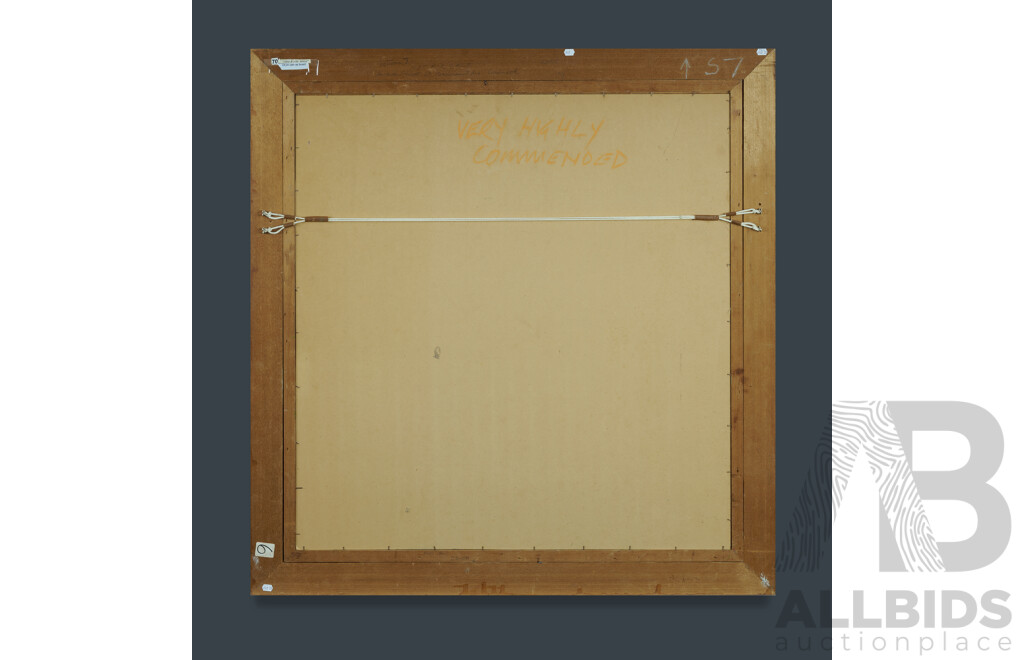 SMITH, Joshua (1905-1995) 'Copper and Brass,' 1990. Oil on Canvas on Board 