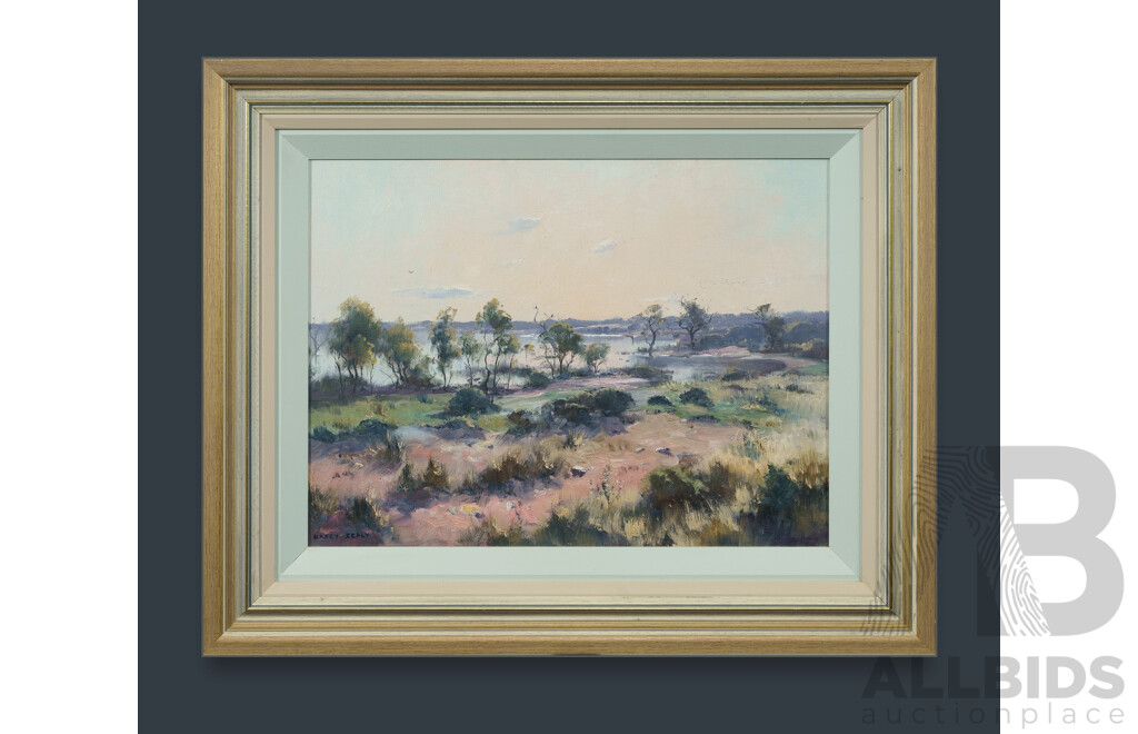 SEALY, Kasey (b.1961) Wetlands Oil on Canvas on Board 