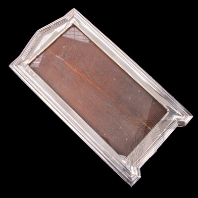 Antique Picture Frame with Sterling Silver Surround, Birmingham 1913 , Probably Deakin & Francis