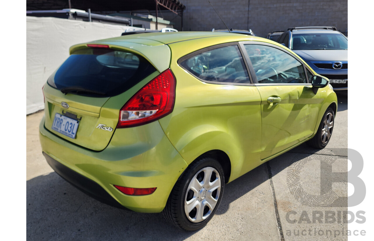 2/2009 Ford Fiesta CL WS 3d Hatchback Green 1.4L
