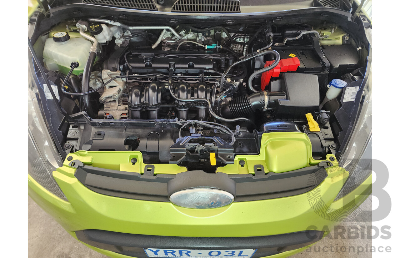 2/2009 Ford Fiesta CL WS 3d Hatchback Green 1.4L