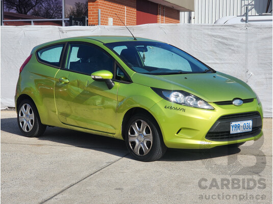 2/2009 Ford Fiesta CL WS 3d Hatchback Green 1.4L