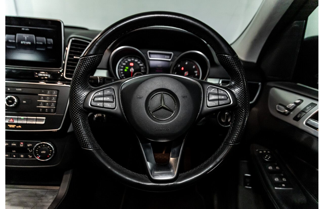 02/2016 Mercedes-Benz GLE 250d 4MATIC (AWD) 166 MY16 4d Wagon Tenorite Grey Metallic Turbo Diesel 2.1L
