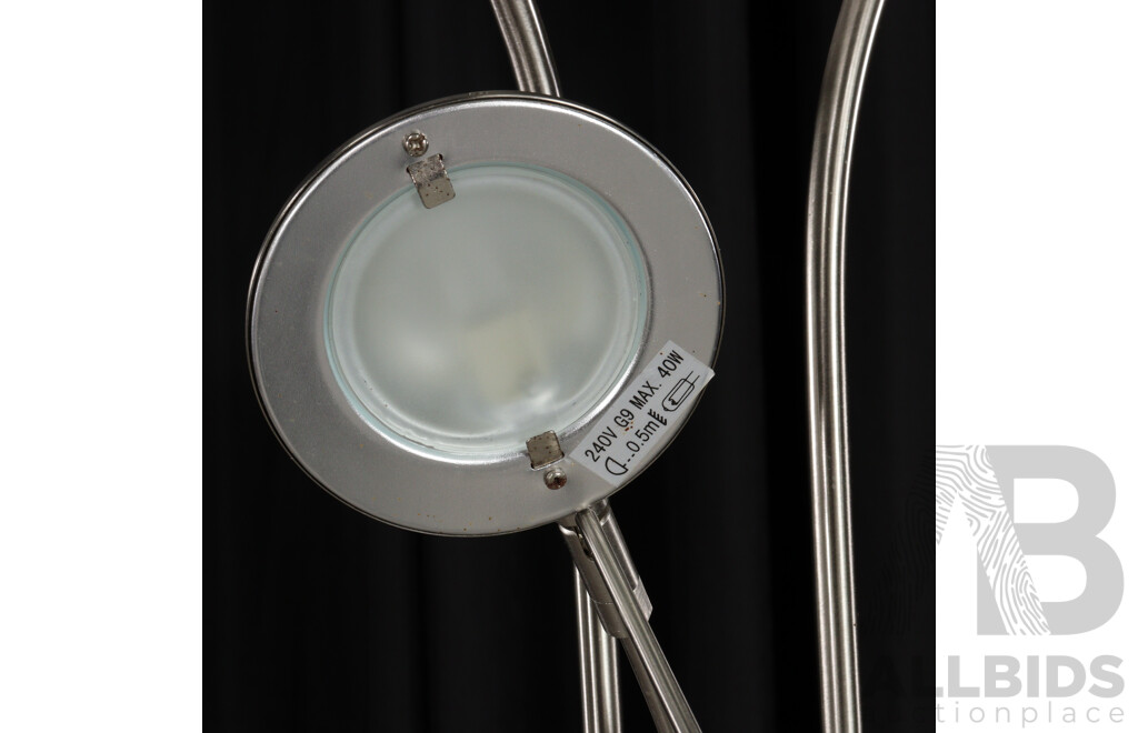 Modern Chrome Floor Lamp