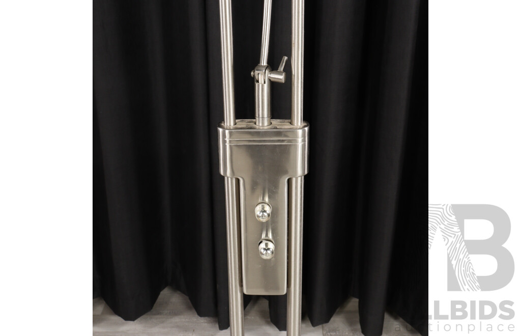 Modern Chrome Floor Lamp